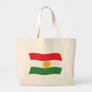 Bolsa de mano de la bandera de Kurdistán