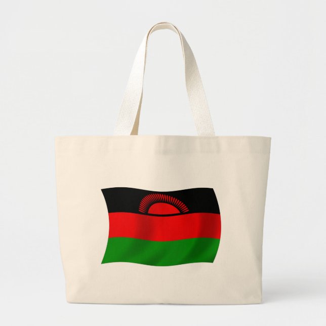 Bolsa de mano de la bandera de Malawi (Frente)
