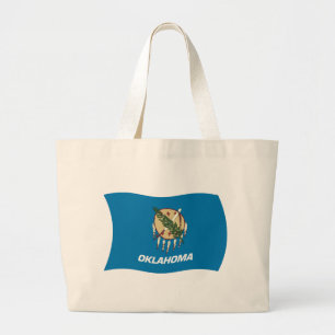 Bolsa de mano de la bandera de Oklahoma