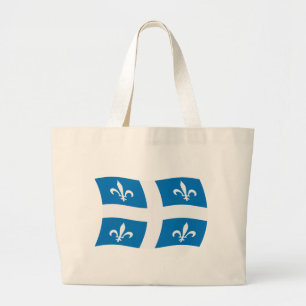 Bolsa de mano de la bandera de Quebec