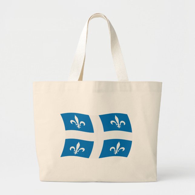 Bolsa de mano de la bandera de Quebec (Frente)