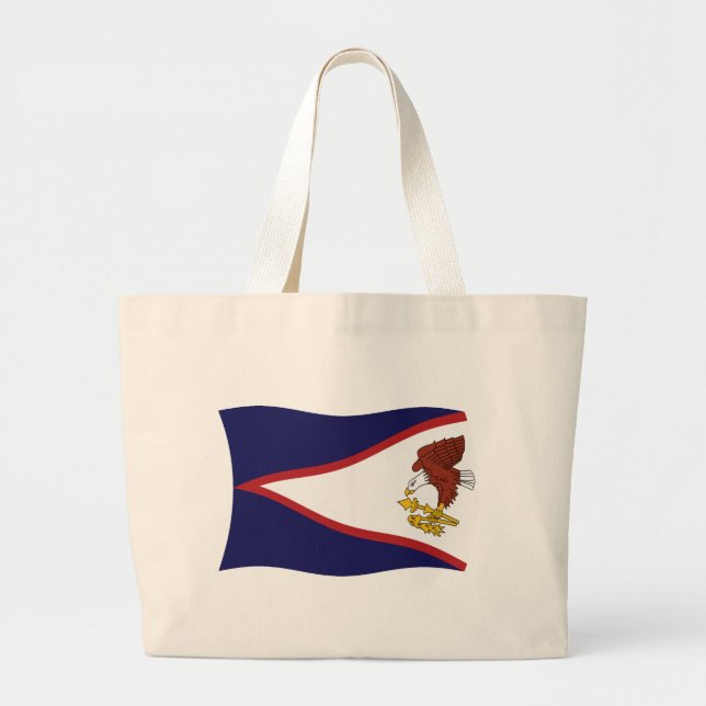 Bolsa de mano de la bandera de Samoa Americana (Frente)