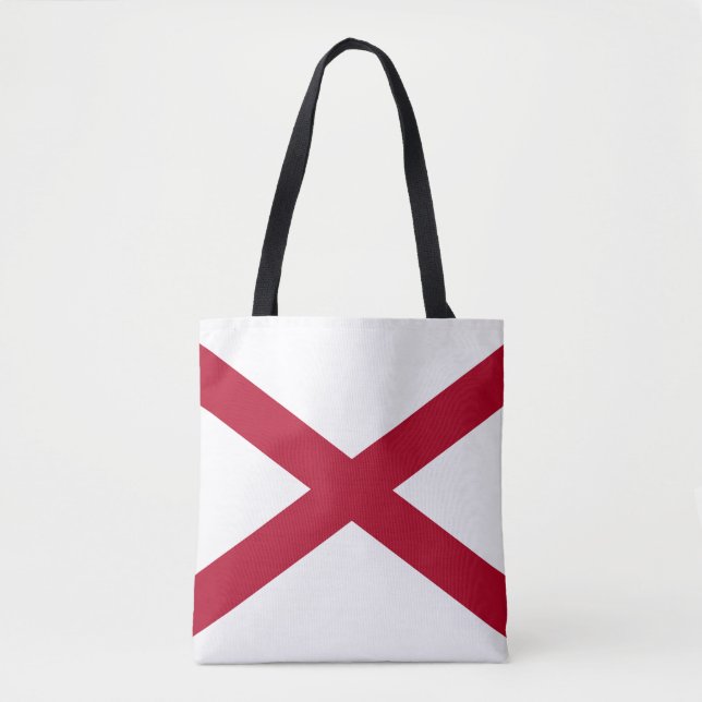 Bolsa de mano de la bandera del estado de Alabama (Anverso)