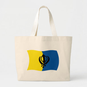 Bolsa de mano de la bandera del sijismo