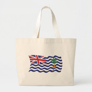 Bolsa de mano de la bandera del Territorio Británi