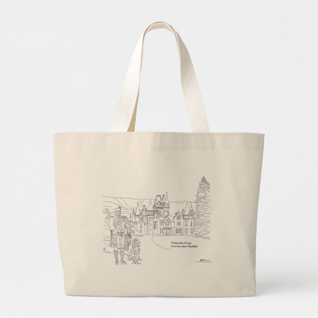 Bolsa de mano de la casa Ardverikie Highlander Gor (Reverso)