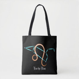 Bolsa de mano de la constelación zodiacal Leo