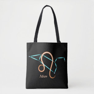Bolsa de mano de la constelación zodiacal Leo