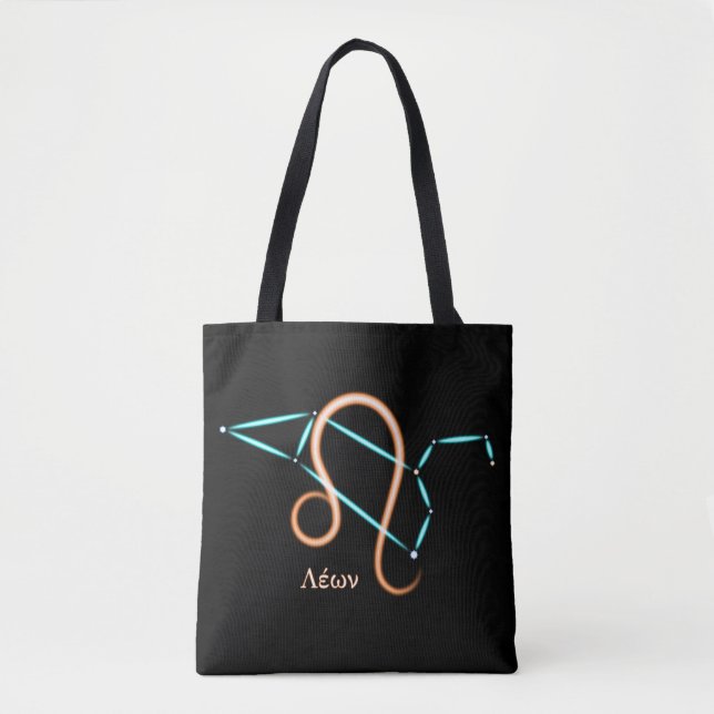 Bolsa de mano de la constelación zodiacal Leo (Anverso)