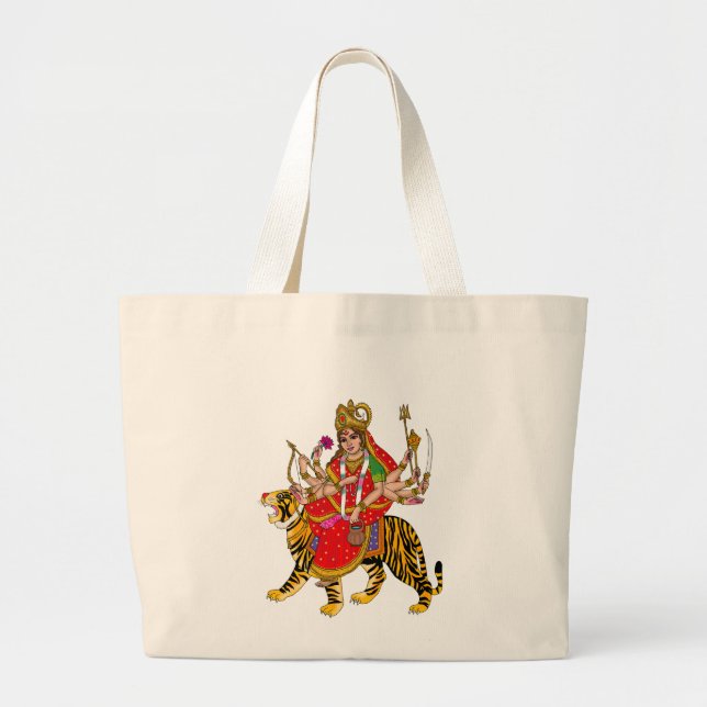 Bolsa de mano de la Diosa Chandraghanta (Frente)