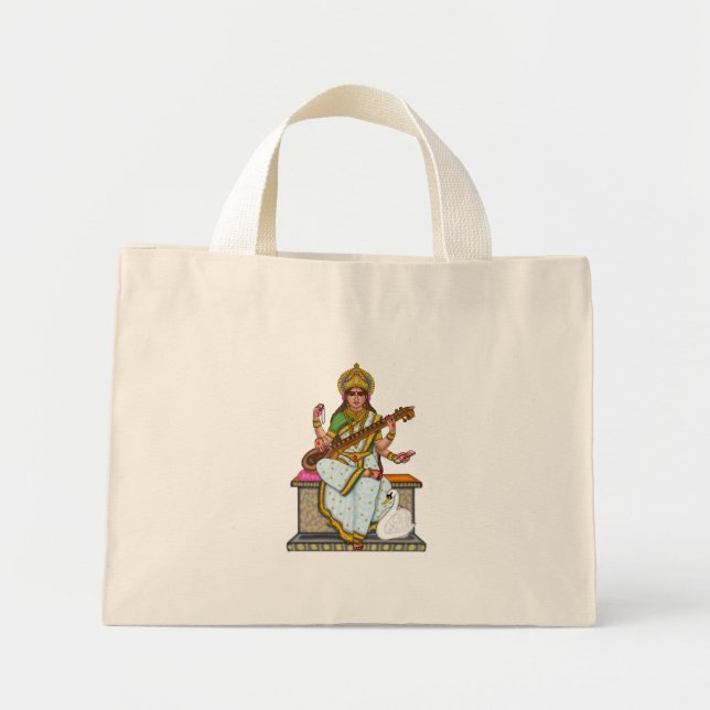 Bolsa de mano de la Diosa Saraswati  (Frente)
