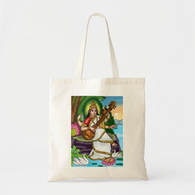 Bolsa de mano de la Diosa Saraswati (Frente)