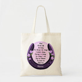 Bolsa de mano de la oración de serenidad de herrad