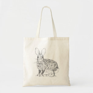 Bolsa de mano de liebre