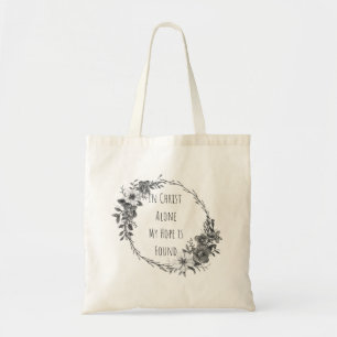 Bolsa de mano de lona In Christ Alone