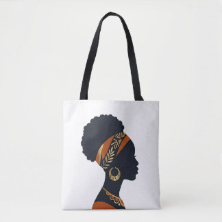 Bolsa de mano de lona personalizada Afrohemian Que