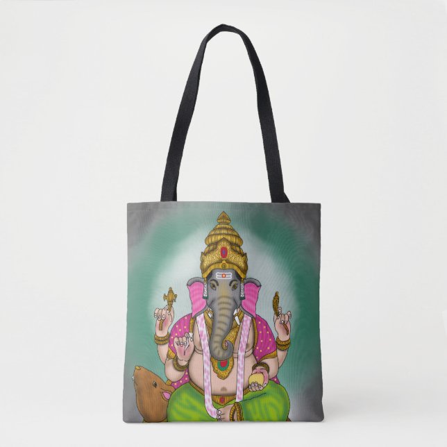 Bolsa de mano de Lord Ganesha (Anverso)