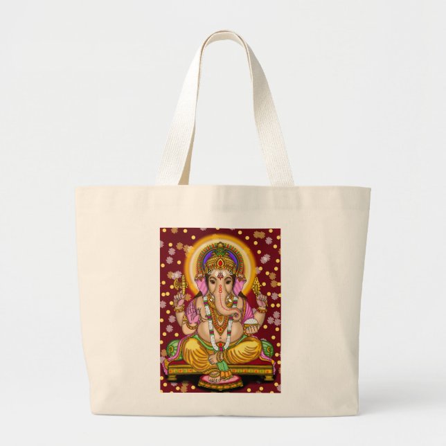 Bolsa de mano de Lord Ganesha (Frente)