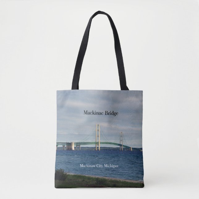Bolsa de mano de Mackinac Bridge (Anverso)