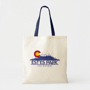 Bolsa de mano de madera de montañas Estes Park Col