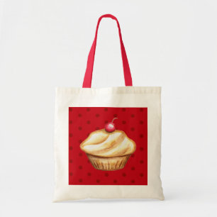 Bolsa de mano de magdalena de cereza
