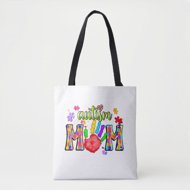 Bolsa de mano de Mamá con Autismo (Anverso)