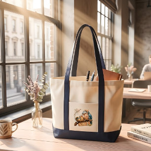 Bolsa de mano de mamá pájaro linda Regalo acogedor