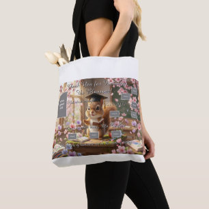 Bolsa de mano de Mamá Perro con Ardilla Adorable