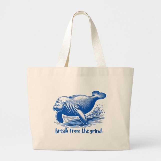 Bolsa de mano de manatí (Frente)