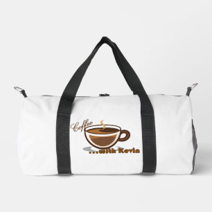 Bolsa de mano de marca Kevin con café