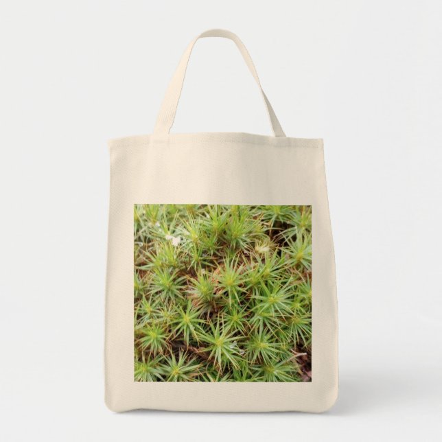 Bolsa de mano de musgo de gorra de pelo (Frente)