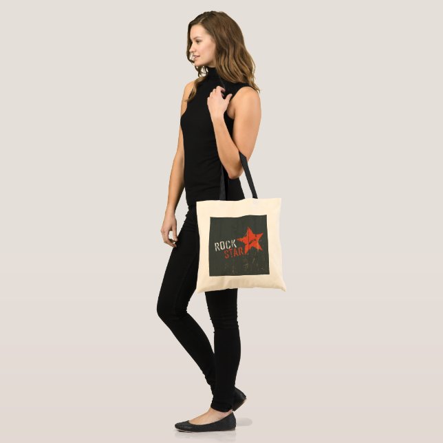 Bolsa de mano de música de estrella de rock (Anverso (modelo))