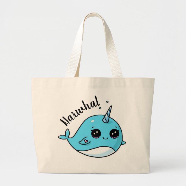 Bolsa de mano de narval (Frente)
