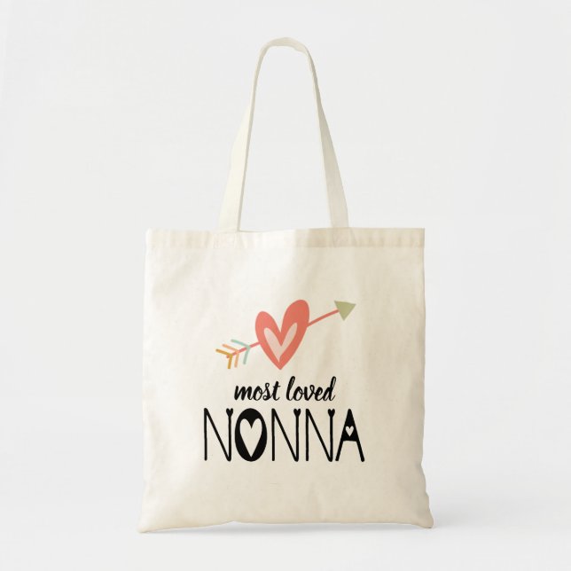 Bolsa de mano de Nonna más querida (Frente)