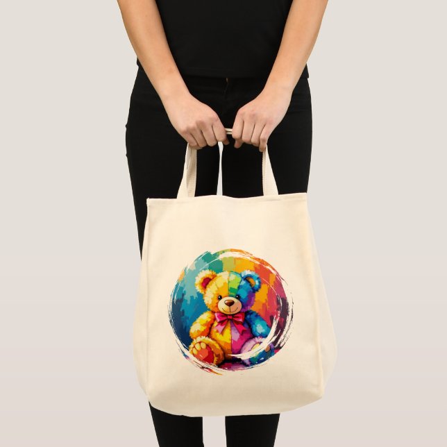 Bolsa de mano de osito de peluche (Anverso (producto))