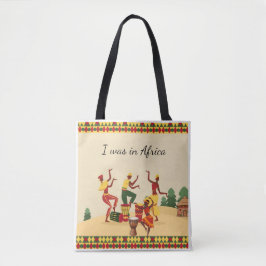 Bolsa de mano de patrón africano | Estampado de An