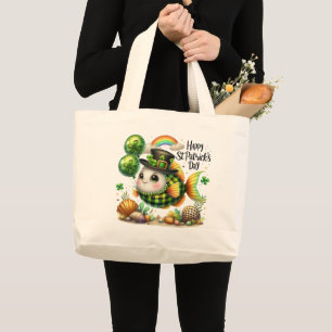 Bolsa de mano de pez del día de San Patricio feliz