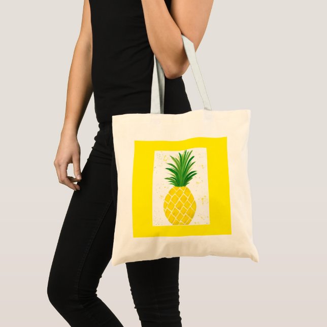 Bolsa de mano de piña tropical (Anverso (producto))