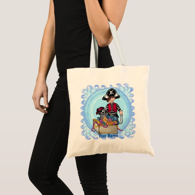Bolsa de mano de pirata niño (Anverso (producto))