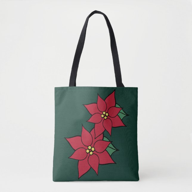 Bolsa de mano de poinsettia (Anverso)