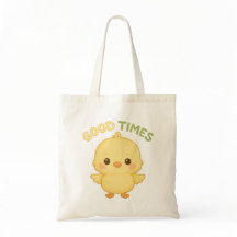 Bolsa de mano de pollito bebé adorable.