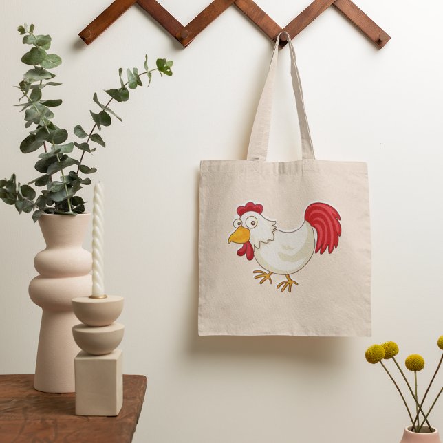 Bolsa de mano de pollo de dibujos animados (Subido por el creador)