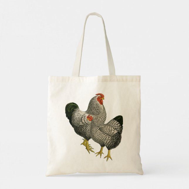 Bolsa de mano de pollos (Reverso)
