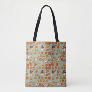 Bolsa de mano de Pomerania Halloween Kawaii Lindo