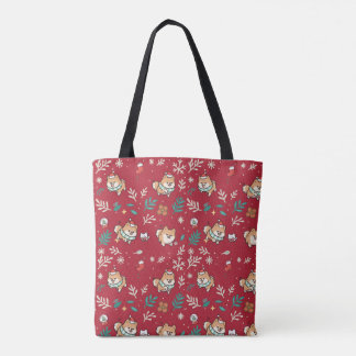 Bolsa de mano de Pomerania Navidad Bonito Kawaii F
