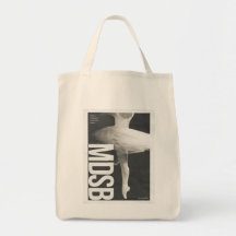 Bolsa de mano de póster de bailarín