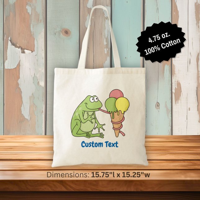 Bolsa de mano de rana con helado (Subido por el creador)