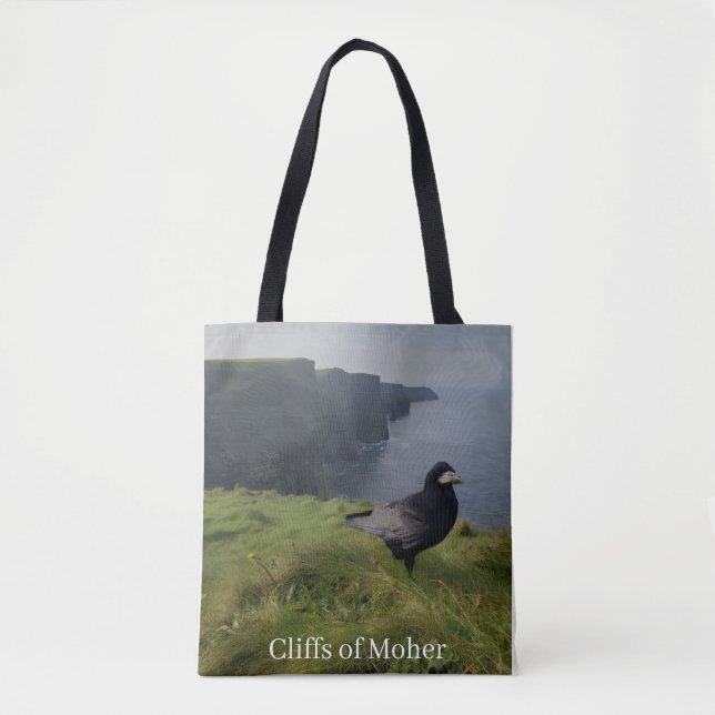 Bolsa de mano de recuerdo de los Acantilados de Mo (Anverso)
