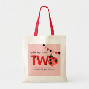 Bolsa de mano de regalo personalizada de Mariquita