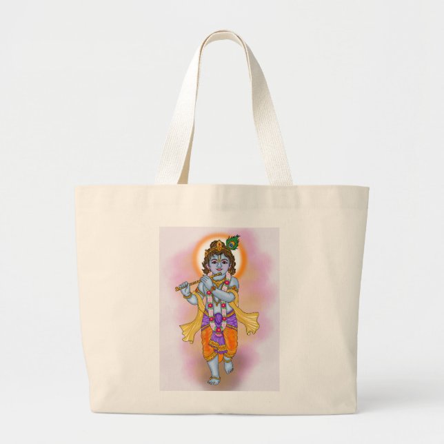 Bolsa de mano de Señor Krishna (Frente)